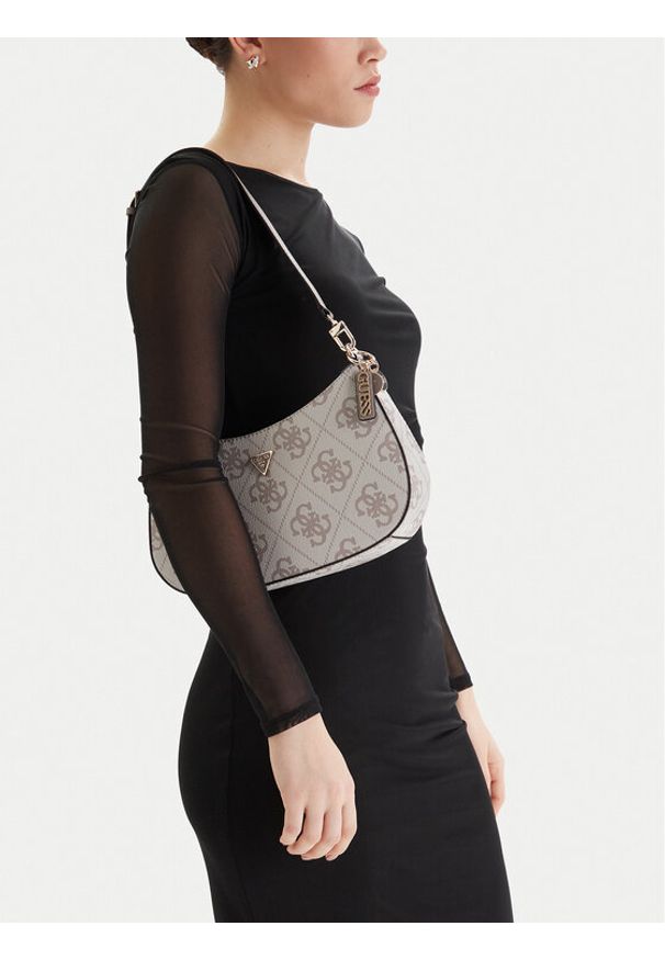 Guess Torebka 180227 Beżowy. Kolor: beżowy. Materiał: skórzane