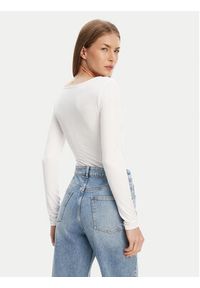 Guess Body W5YP05 K68D2 Biały Slim Fit. Kolor: biały. Materiał: wiskoza #5
