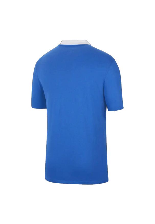Nike - Koszulka Polo Z Krótkim Rękawem Dla Dzieci Park 20 DriFIT. Typ kołnierza: polo. Kolor: niebieski. Długość rękawa: krótki rękaw. Długość: krótkie
