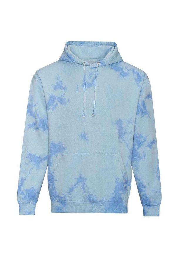 AWDIS - Bluza Z Kapturem Unisex Adult Tie Dye. Typ kołnierza: kaptur. Kolor: wielokolorowy, turkusowy, niebieski