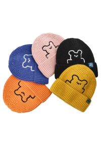 Różowa Ciepła Czapka Damska Moraj. Kolor: różowy. Materiał: jeans. Styl: sportowy, elegancki, casual #3