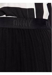 DKNY Spódnica P0RNZCVM Czarny Regular Fit. Kolor: czarny. Materiał: syntetyk