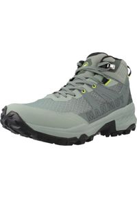Buty turystyczne damskie Mammut Sertig II Mid GTX. Kolor: zielony. Materiał: tkanina, gore-tex, syntetyk