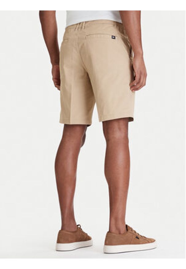 Quiksilver Szorty materiałowe EQYWS03890 Beżowy Regular Fit. Kolor: beżowy. Materiał: bawełna
