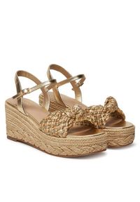 Aldo Espadryle Annamarie 13740443 Złoty. Kolor: złoty. Materiał: skóra #4