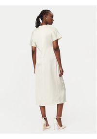 Rinascimento Sukienka koktajlowa CFC0127457003 Biały Regular Fit. Kolor: biały. Materiał: syntetyk. Styl: wizytowy #5