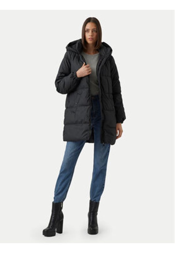 Vero Moda Kurtka zimowa Gretafie 10275292 Czarny Regular Fit. Kolor: czarny. Materiał: syntetyk. Sezon: zima