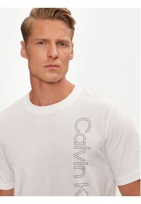 Calvin Klein Performance T-Shirt 00GMF4K113 Biały Regular Fit. Kolor: biały. Materiał: bawełna #4