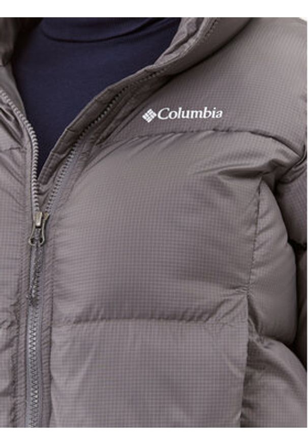 columbia - Columbia Kurtka zimowa Puffect™ Cropped Jacket Szary Regular Fit. Kolor: szary. Materiał: syntetyk. Sezon: zima