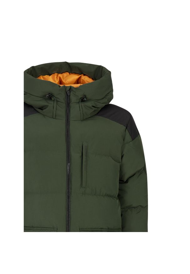 Kurtka puchowa Protest Follow. Kolor: zielony. Materiał: puch
