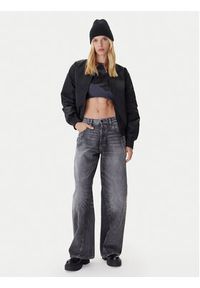 G-Star RAW - G-Star Raw Jeansy Contor 3D D27690-D537 Szary Wide Leg. Kolor: szary #3