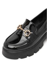 DeeZee Loafersy HXG2052-296 Czarny. Kolor: czarny. Materiał: skóra #4