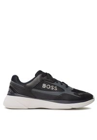 BOSS - Boss Sneakersy Dean 50487577 Granatowy. Kolor: niebieski. Materiał: materiał #1