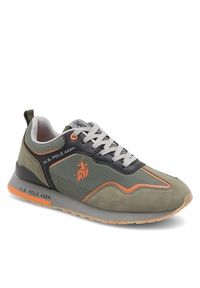 U.S. Polo Assn. Sneakersy TABRY002M/CTH2 Khaki. Kolor: brązowy. Materiał: materiał