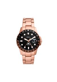 Fossil Zegarek Blue FS6027 Złoty. Kolor: złoty