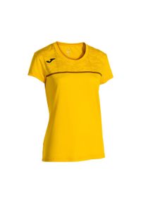 Koszulka do biegania damska Joma Record III. Kolor: żółty