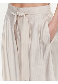 Moss Copenhagen Spodnie materiałowe Joanita 17336 Beżowy Relaxed Fit. Kolor: beżowy. Materiał: wiskoza #3