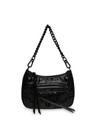 Steve Madden Torebka Bvilma Crossbody SM13001250-02002-BBL Czarny. Kolor: czarny. Materiał: skórzane