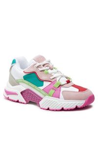 Guess Sneakersy FLGCA3 ELE12 Kolorowy. Materiał: skóra. Wzór: kolorowy #6