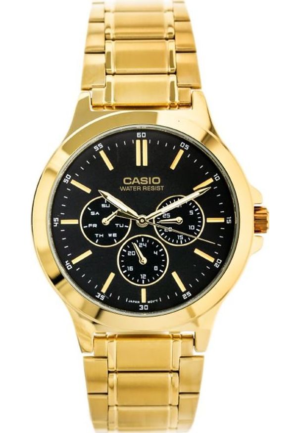 Zegarek Casio ZEGAREK MĘSKI CASIO MTP-V300G 1A (zd091b)