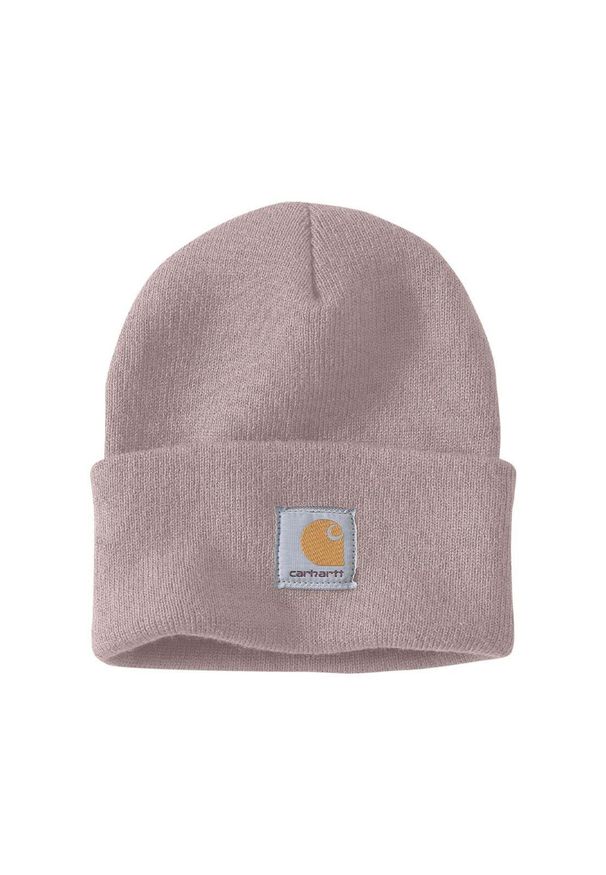 Czapka zimowa Carhartt Acrylic Watch Hat. Kolor: różowy. Sezon: zima. Styl: sportowy