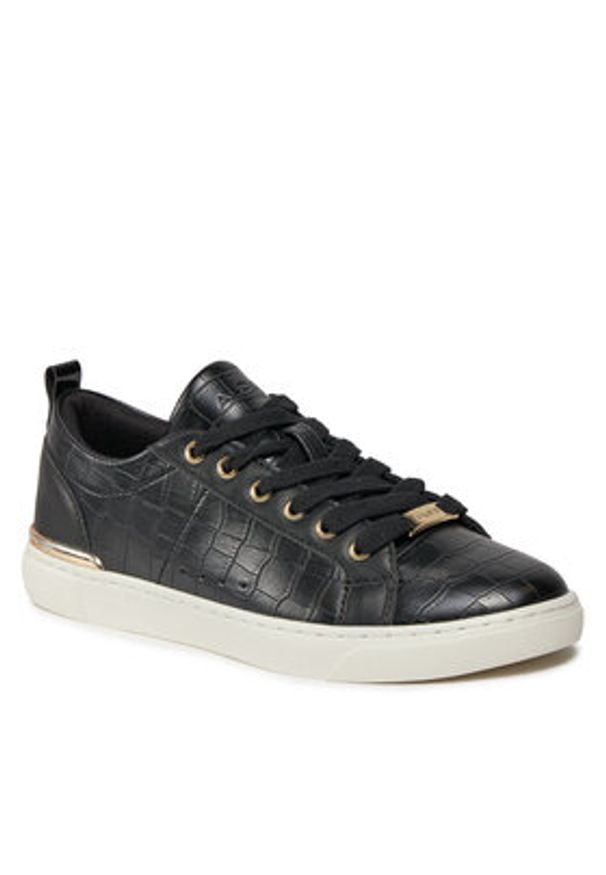 Aldo Sneakersy Dilathielle 13388483 Czarny. Kolor: czarny. Materiał: skóra