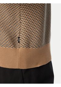 BOSS Sweter H-Lofranco 50565565 Beżowy Regular Fit. Kolor: beżowy. Materiał: bawełna #2