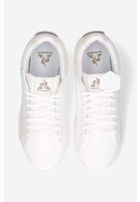 Le Coq Sportif sneakersy kolor biały Stadium 2210240 2210240-BIALY. Nosek buta: okrągły. Zapięcie: sznurówki. Kolor: biały. Materiał: guma #3