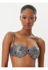 SELMARK - Selmark Góra od bikini BO516 Szary ciemny. Kolor: szary. Materiał: syntetyk #1