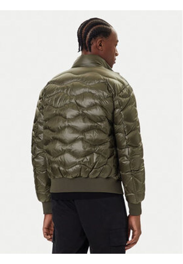 Blauer Kurtka puchowa 25WBLUC03075 006355 Khaki Regular Fit. Kolor: brązowy. Materiał: syntetyk