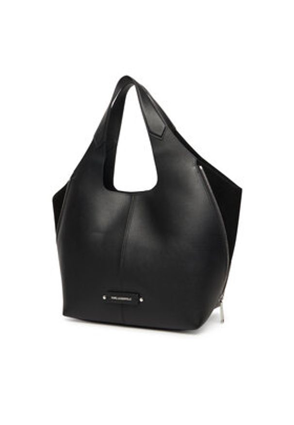 Karl Lagerfeld - KARL LAGERFELD Torebka A3W30080 Czarny. Kolor: czarny. Materiał: skórzane