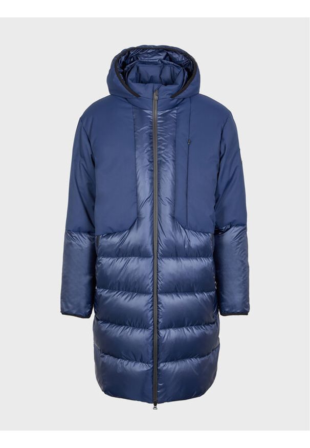 EA7 Emporio Armani Płaszcz zimowy 6RPK01 PN5ZZ 1554 Granatowy Regular Fit. Kolor: niebieski. Materiał: syntetyk. Sezon: zima