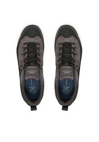 TOMMY HILFIGER - Tommy Hilfiger Sneakersy Outdoor Sneaker Tech Suede Wpm FM0FM05723 Szary. Kolor: szary. Materiał: zamsz, skóra. Sport: outdoor #4