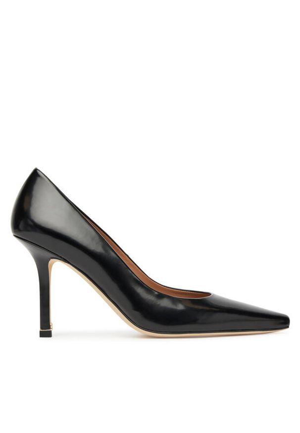BOSS Szpilki Charlize 50548509 Czarny. Kolor: czarny. Materiał: skóra. Obcas: na szpilce