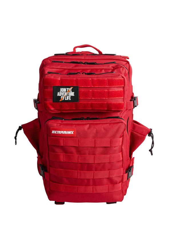 ELITEX TRAINING - Plecak do CrossTraining i podróży ELITRAINX V1 45L. Kolor: czerwony. Styl: sportowy