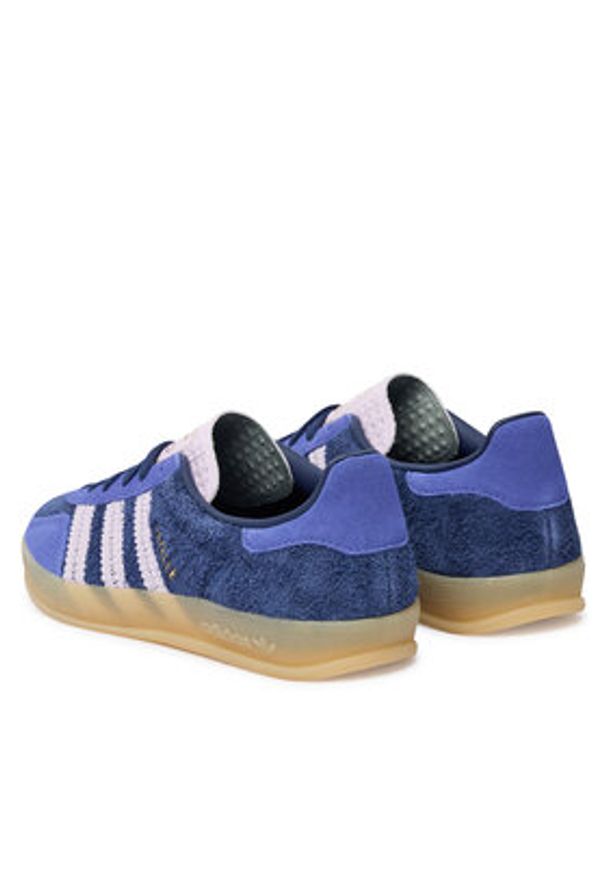 Adidas - adidas Sneakersy Gazelle Indoor KI7170 Granatowy. Kolor: niebieski. Materiał: skóra, zamsz. Model: Adidas Gazelle