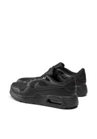 Nike AIR MAX SC Sneakersy męskie. Okazja: na co dzień. Kolor: czarny. Materiał: guma, syntetyk, materiał. Szerokość cholewki: normalna. Model: Nike Air Max
