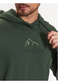 Helly Hansen Bluza F2F 62934 Zielony Regular Fit. Kolor: zielony. Materiał: bawełna