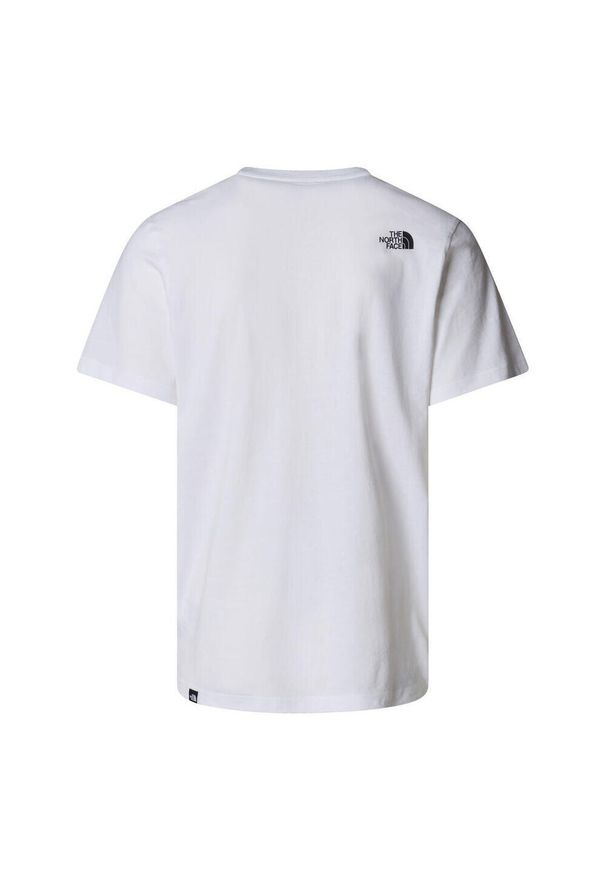 Koszulka Mężczyzna The North Face S/S Easy biały. Kolor: biały. Materiał: poliester, bawełna. Długość rękawa: krótki rękaw. Długość: krótkie