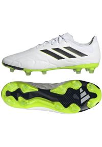 Adidas - Buty piłkarskie adidas Copa Pure.2 Fg M HQ8977 białe białe. Zapięcie: sznurówki. Kolor: biały. Materiał: guma, skóra. Sport: piłka nożna