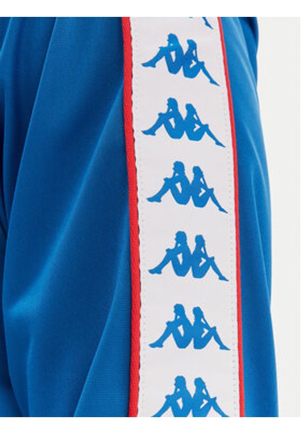 Kappa Bluza Banda Anniston 301EFU0 Niebieski Slim Fit. Kolor: niebieski. Materiał: syntetyk