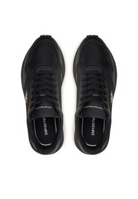 Emporio Armani Sneakersy X4X630 XN877 K001 Czarny. Kolor: czarny #2