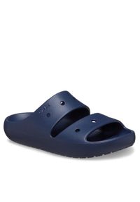 Crocs Klapki Classic Sandal V 209403 Granatowy. Kolor: niebieski