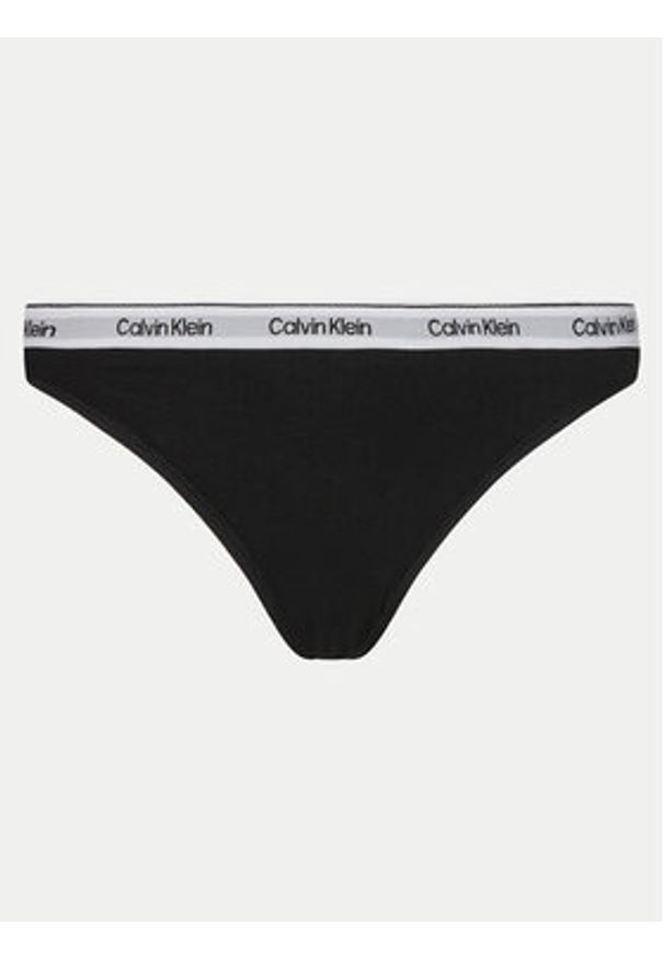 Calvin Klein Underwear Komplet 5 par stringów 000QD5221E Kolorowy. Materiał: bawełna. Wzór: kolorowy