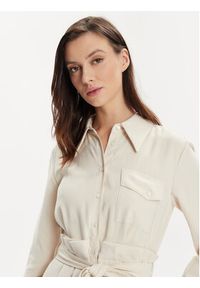 MAX&Co. Sukienka koszulowa Armilla 2416221032200 Beżowy Regular Fit. Kolor: beżowy. Materiał: wiskoza. Typ sukienki: koszulowe #5