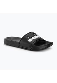 Klapki Diadora Praia. Kolor: czarny. Styl: sportowy. Sport: pływanie, fitness