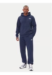 The North Face Bluza Simple Dome NF0A89FC Granatowy Regular Fit. Kolor: niebieski. Materiał: syntetyk