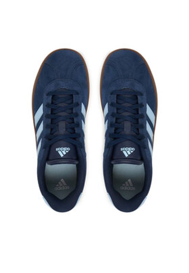 Adidas - adidas Sneakersy Vl Court 3.0 KI6489 Granatowy. Kolor: niebieski. Materiał: skóra, zamsz