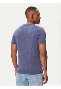 Tommy Jeans T-Shirt Jaspe DM0DM20363 Niebieski Slim Fit. Kolor: niebieski. Materiał: bawełna #3