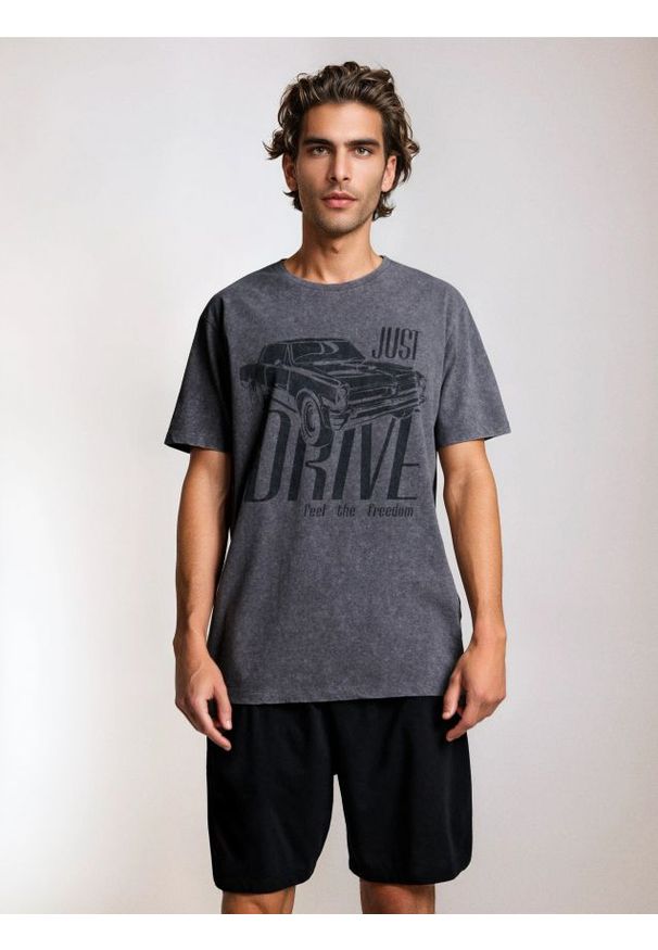 Sinsay - Piżama dwuczęściowa z nadrukiem - wielobarwny. Wzór: nadruk